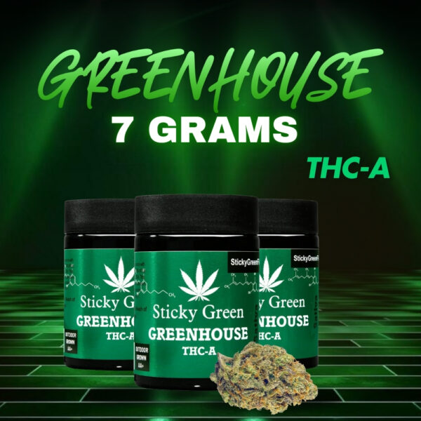 Sticky Green 7gm Flower THC-A (Greenhouse)