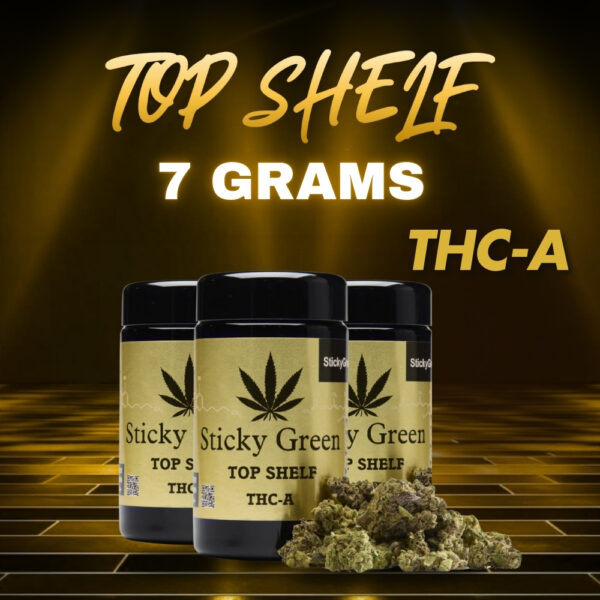 Sticky Green 7gm Flower THC-A (Top Shelf)